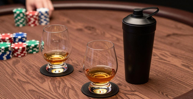 德州扑克专用酒杯怎么选 防打翻稳重大容量推荐