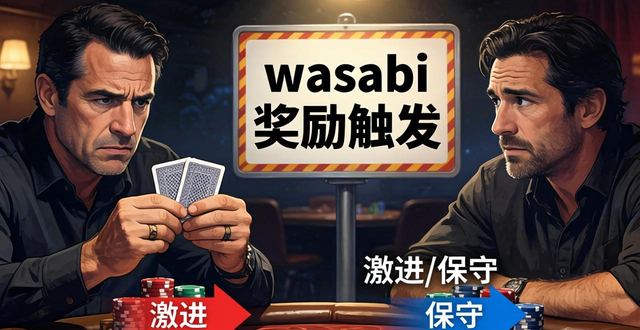德州扑克wasabi奖励怎么用？高手教你靠山葵机制多赢筹码