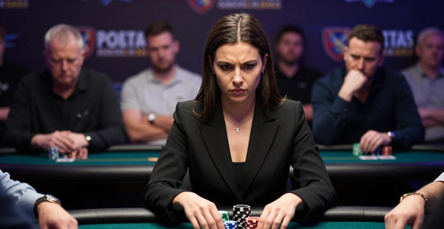 林洁德州扑克高清图片 比赛现场生活照合集