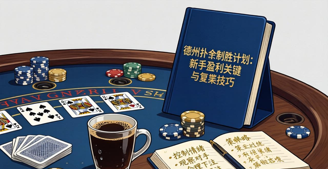 德州扑克制胜计划:新手盈利关键与复盘技巧 德州扑克制胜计划:新手盈利关键与复盘技巧