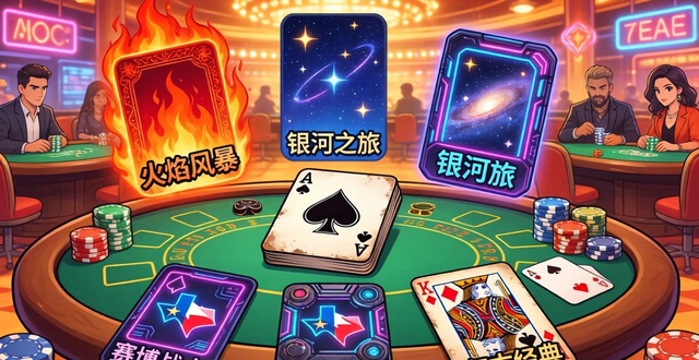 德州扑克皮肤是什么？个性化虚拟装饰让打牌更有趣