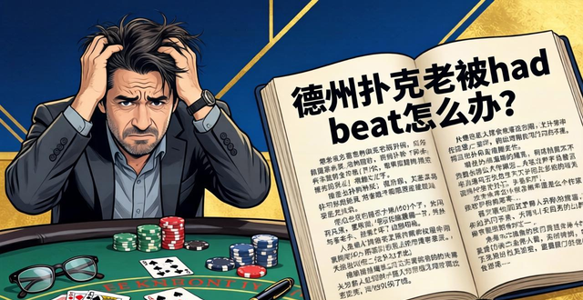 德州扑克老被bad beat怎么办？一文讲清爆冷门原理与应对方法