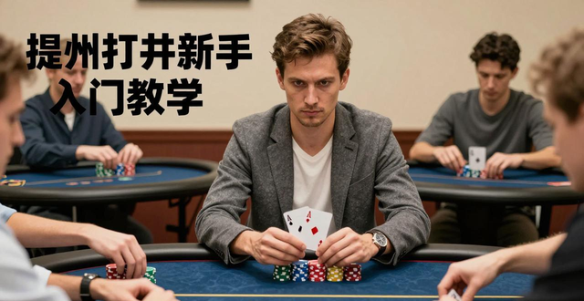 德州扑克新手入门教学，掌握基础规则与技巧