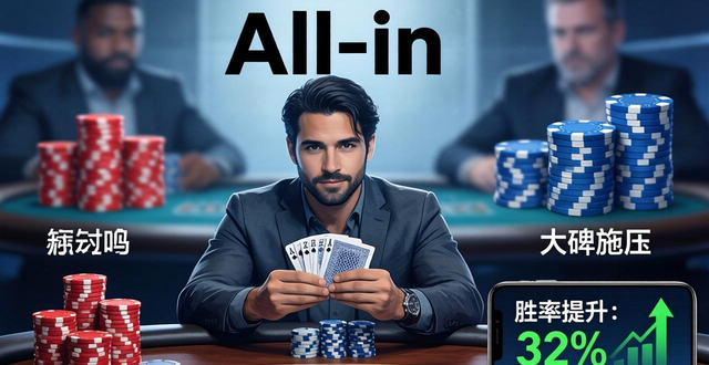 德州扑克梭哈时机与技巧：什么时候All-in才能赢？