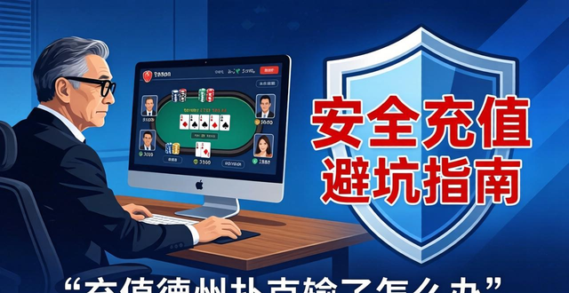 充值德州扑克安全吗？资深玩家教你避坑，选对平台守住钱袋子