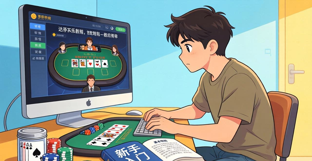 qq游戏德州扑克新手入门：基本规则与简单玩法