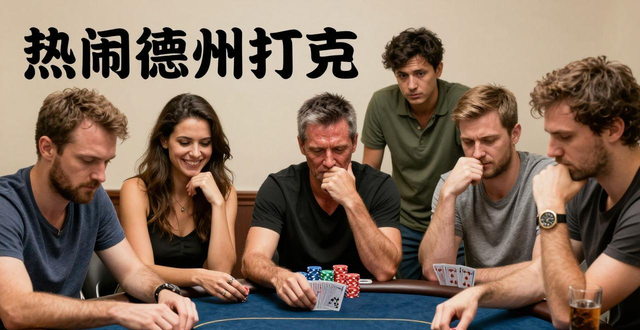 热闹德州扑克怎么玩?现场气氛好、互动多,新手老手都能玩得嗨 热闹德州扑克怎么玩?现场气氛好、互动多,新手老手都能玩得嗨