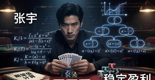 德州扑克张宇水平揭秘：数学流打法如何稳定盈利