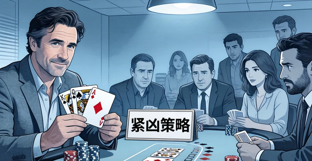 德州扑克mikk高手打法解析 学紧凶策略提升你的胜率