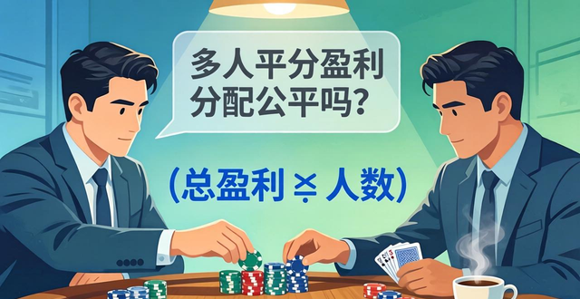 德州扑克盈利分配怎么算？现金局和比赛计算方法