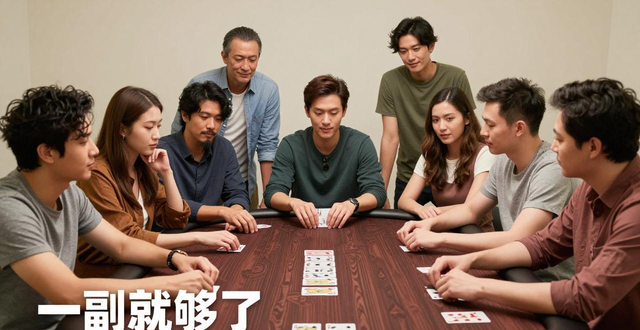 10个人打德州扑克用几副牌 一副就够了