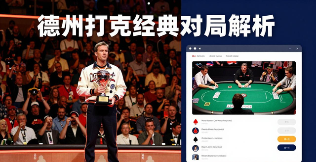德州扑克老牌视频怎么学？看经典对局，解析高手心理与策略