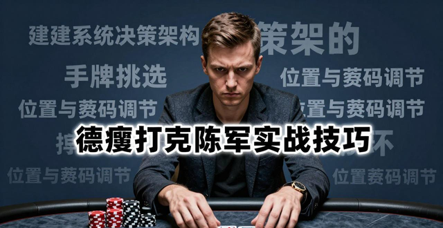 德州扑克陈军实战技巧 心理博弈与经典牌局分析