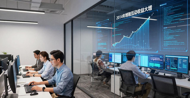 2014年博雅互动收益大增，德州扑克等游戏收入显著增长