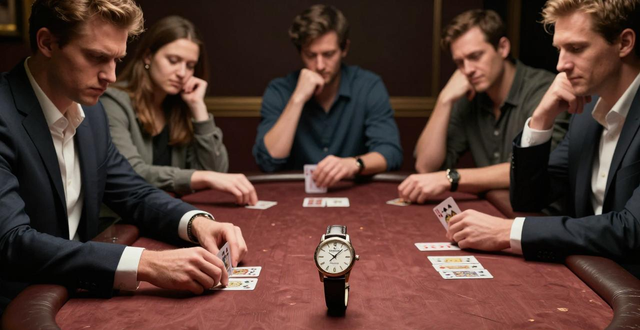 德州扑克桌上的Lamb手表 玩家的隐形名片与心理战武器