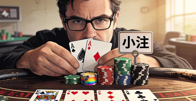 德州扑克AA怎么玩 最稳妥打法技巧