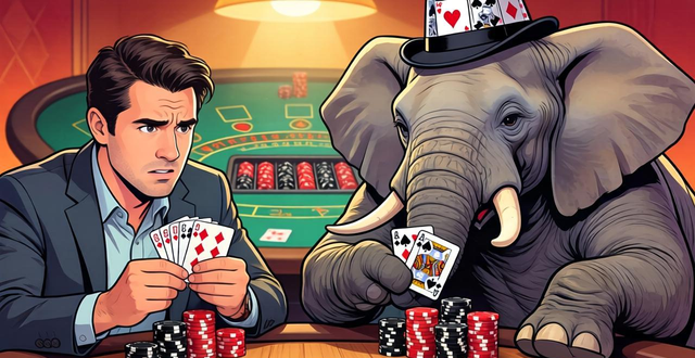 德州扑克大象怎么玩？教你识别傻笨力量型选手，轻松赢他筹码