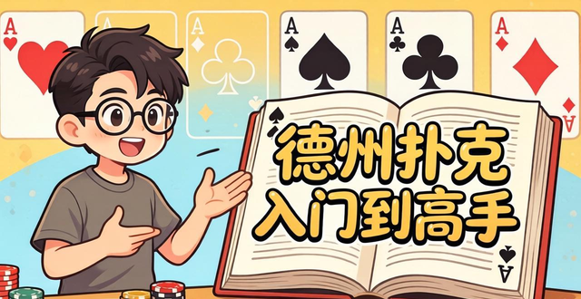 德州扑克漫画推荐：从入门到高手，这些经典作品能学真技术