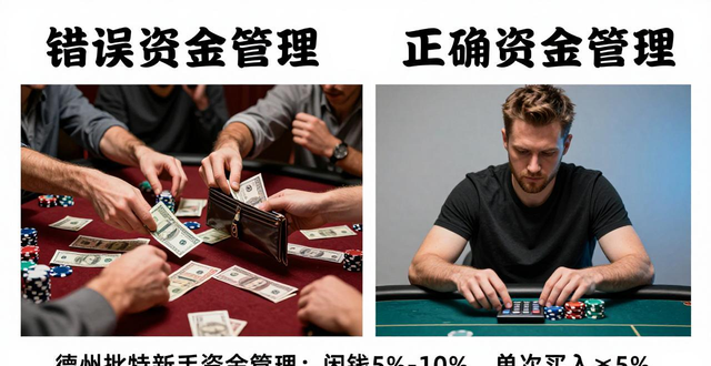 德州扑克新手怎么赢？控制情绪和资金管理是关键 clarles德州扑克技巧