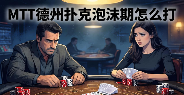 MTT德州扑克原理 锦标赛和现金局有什么区别