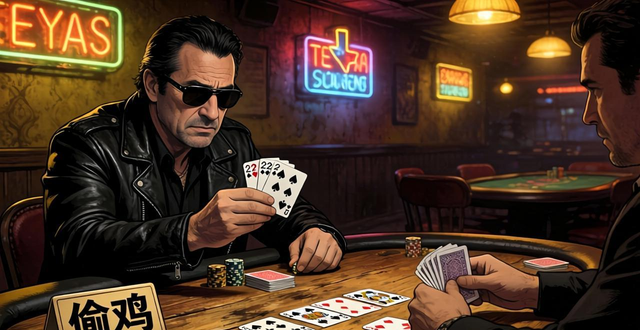 德州扑克哪些牌适合偷鸡诈唬？同花连张和小对子技巧