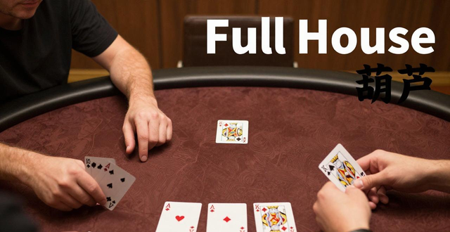 德州扑克葫芦英文怎么说？Full House发音读法详解