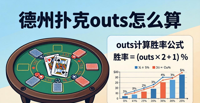 德州扑克out s怎么算？快速掌握听牌概率计算方法