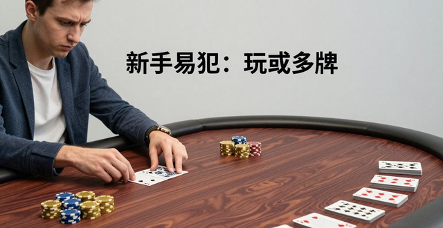 德州扑克次序全解：牌型大小顺序与游戏流程