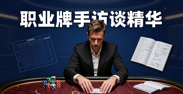 德州扑克新手入门秘诀 职业牌手访谈精华