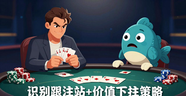 德州扑克vs鱼怎么打?识别跟注站+价值下注策略 德州扑克vs鱼怎么打?识别跟注站+价值下注策略
