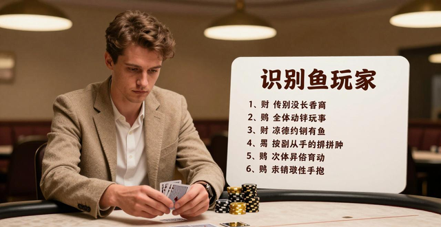 德州扑克新手怎么玩？识别鱼玩家并榨取价值的关键策略