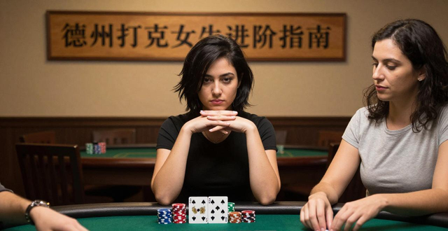 女生打德州扑克的真实优势 给想入局姐妹的实用建议