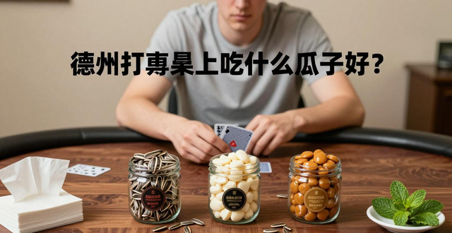 德州扑克桌上吃什么瓜子好？不脏手的牌桌零食推荐