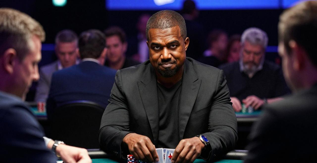 深度解析：说唱巨星Kanye West的德州扑克疯狂打法，攻击性风格让对手捉摸不透