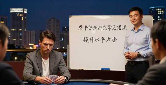 恩平德州扑克玩家常犯的错 怎么提升水平