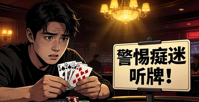 德州扑克新手怎么提高？避开痴迷听牌等错误，资金管理是关键