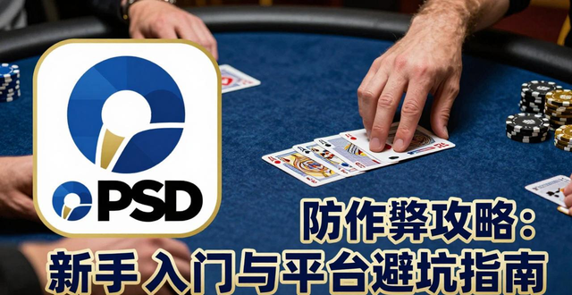德州扑克PSD防作弊攻略：新手入门与平台避坑指南