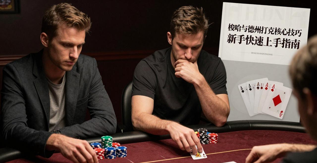 梭哈与德州扑克核心技巧 新手快速上手指南