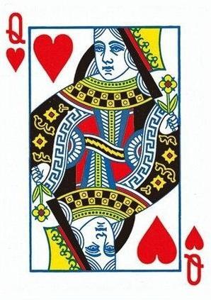 扑克牌红桃J人物拉海尔：法国指挥官，圣女贞德得力助手