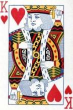 扑克牌红桃J人物拉海尔：法国指挥官，圣女贞德得力助手