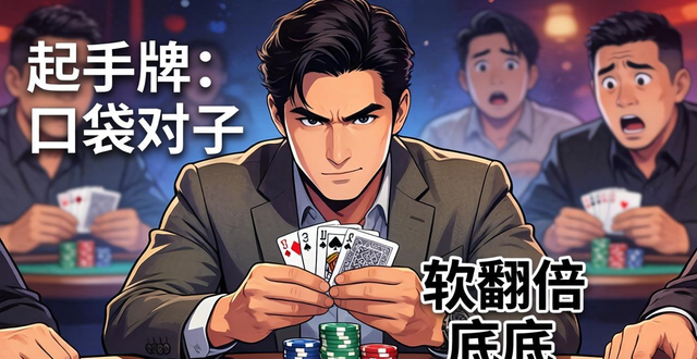 德州扑克double是什么意思？教你如何筹码翻倍