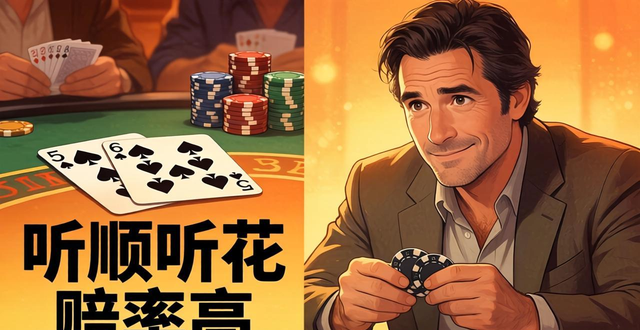 德州扑克56怎么玩 后位入池听顺听花
