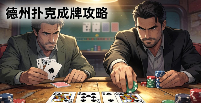 德州扑克成牌攻略：快速算概率+下注技巧+弃牌时机