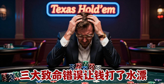 德州扑克土豪输七位数当场崩溃 这三大致命错误让钱打了水漂