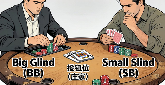 双人德州扑克英文术语教学：Heads-up是什么意思？