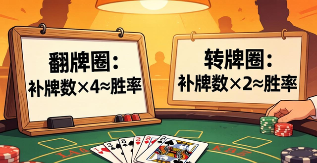 德州扑克算牌技巧与赔率计算，新手必学的精算方法
