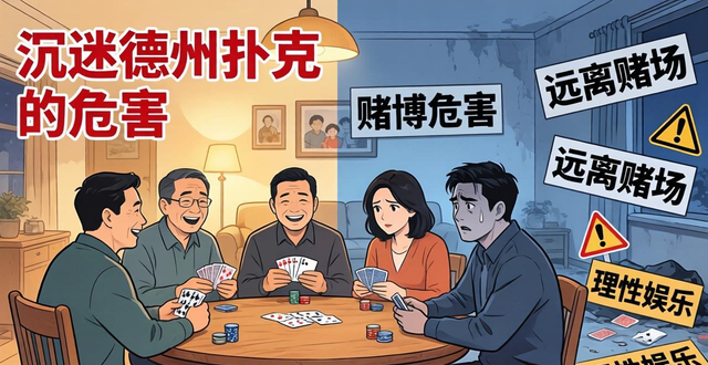 酒泉人注意：德州扑克娱乐还是赌博？界限与风险必知