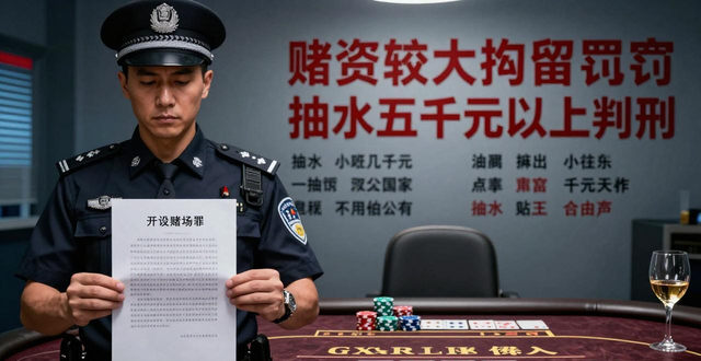 德州扑克变赌博被严打，参与和抽水怎么判刑？