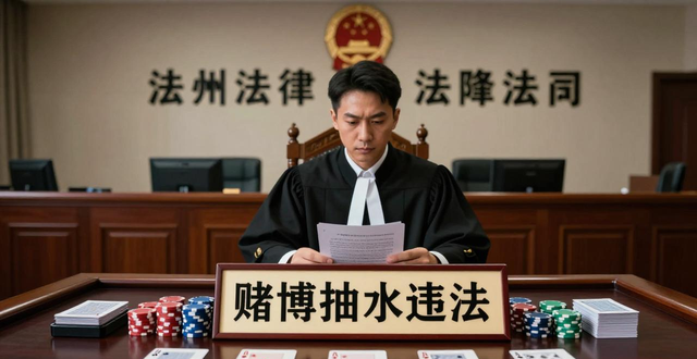 德州扑克发牌犯法吗？只要抽水就是赌博犯罪