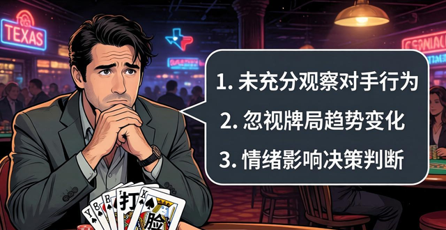 德州扑克总是被打脸?三个原因让你看清真相 德州扑克总是被打脸?三个原因让你看清真相